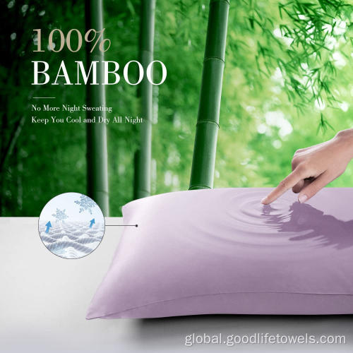 100% Bamboo Pillowcase Envelope Pillow Case Silky Soft 100% Bamboo Pillowcase Envelope Pillow Case Manufactory